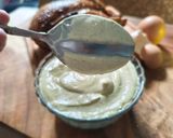 Foto langkah ke 6 dari resep Garlic Mayo Jammy Egg (anti gagal).