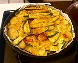 Foto del passaggio 6 della ricetta Patate e zucchine gratinate