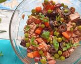 Pas rețetă Salată cu ton, în stil mediteranean 3 fotografie