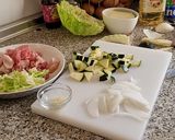 Foto del paso 4 de la receta: Fideos de Arroz con Cerdo y Salsa Hoisin