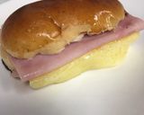 Foto del paso 3 de la receta Mini bocadillo de jamón y queso