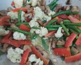 A picture of step 5 of Keto Sauted Veggies.