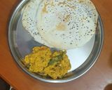 A picture of step 6 of Vada curry.