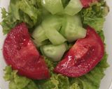 Foto del paso 1 de la receta: Ensalada de Lechuga, Tomate y Pepino