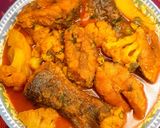 আলু ফুলকপি দিয়ে নলা মাছ রেসিপির ধাপ 3 ছবি