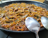 Foto del paso 5 de la receta: Fideos con alcachofas y pota