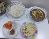 A picture of step 5 of Rajma chawal.