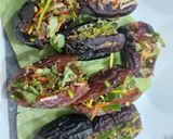 A picture of step 2 of Pan and dates mukhwas.