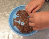 Narancsos-fahéjas-csokis muffin recept fázis 2 fotója