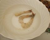 A picture of step 3 of Dynamite Prawns.