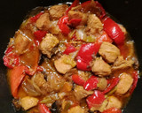 Foto del paso 5 de la receta: Wok de pavo con verduras 🦃