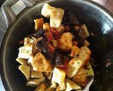 Foto langkah ke 5 dari resep Terong Tahu Sambel Pedes.