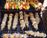 A picture of step 17 of Mike's Chicken Shish Kebabs & Tzatziki Sauce.