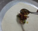 A picture of step 3 of Mini mughlai paratha.