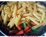 A picture of step 8 of Stirred fry macaroni.