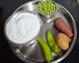 A picture of step 1 of Rice khichu Ball.