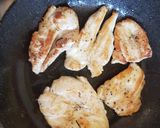 Foto del paso 4 de la receta: Pollo al vermouth, con puerros. #recetariocamino