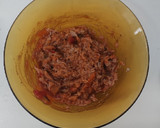 Foto del paso 2 de la receta: Berenjena rellena de atún y pisto 🍆