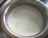 A picture of step 2 of Sabudana Kheer.