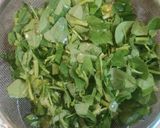 A picture of step 1 of Methi Pakoda..