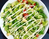 Hình bước làm 3 của món Salad rau quả