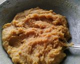 A picture of step 7 of Moong dal halwa.