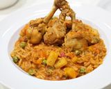 Foto del paso 2 de la receta: Guiso de arroz y alitas de pollo