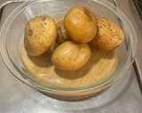 Foto del paso 1 de la receta: Papas con espagueti cremoso