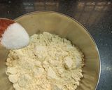 A picture of step 3 of Mini besan pancakes.