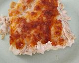 Une image de l'étape 5 de Gratin de pâtes béchamel/ mozza.