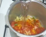 A picture of step 2 of Hyderabadi Khatti Dal.