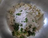A picture of step 1 of Vrat thali.