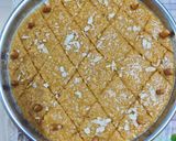 A picture of step 4 of Milk cake from Leftover Ghee.