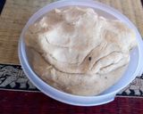 A picture of step 1 of Sattu kachori.