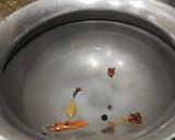 A picture of step 1 of Chicken Dum Biryani.