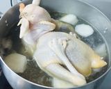 Hình bước làm 3 của món Hủ tiếu gà ta