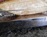 Foto del paso 6 de la receta: Bocadillo de berenjena y tomate con miel y vinagreta de mostaza