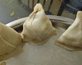 A picture of step 4 of Samosa.