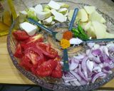 A picture of step 1 of Arvi alo.