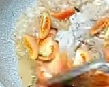 A picture of step 2 of Vegetable Rice.