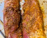 A picture of step 2 of Air Fryer Pork Tenderloin.