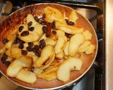 A picture of step 3 of Pork Cutlets with Sweet Potato Purée and Caramelized Apples - Jon Style.