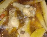 รูปขั้นตอนการทำที่ 5 ของ ซุปน่องไก่ตุ๋นยาจีน (Chinese Herbal Braised Chicken Soup)