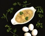 A picture of step 7 of Egg Malai Curry.