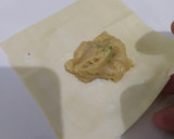 Foto langkah ke 5 dari resep Pangsit Goreng isi Ayam.