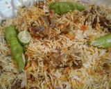 A picture of step 15 of Sindhi biryani.