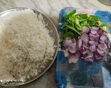 शेजवान फ्राईड राईस (schezwan fried rice recipe in Hindi) रेसिपी चरण 1 फोटो