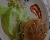 A picture of step 11 of American veg Burger.