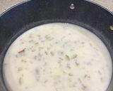 A picture of step 5 of Wild Mushroom and Miso Soup (Vegan).