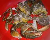 Hình bước làm 1 của món Cua rang me
